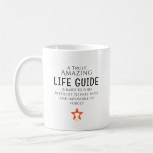 Taza De Café Guía de vida asombrosa regalo personalizado difíci