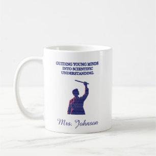 Taza De Café Guiando Mentes Jóvenes Comprensión Científica