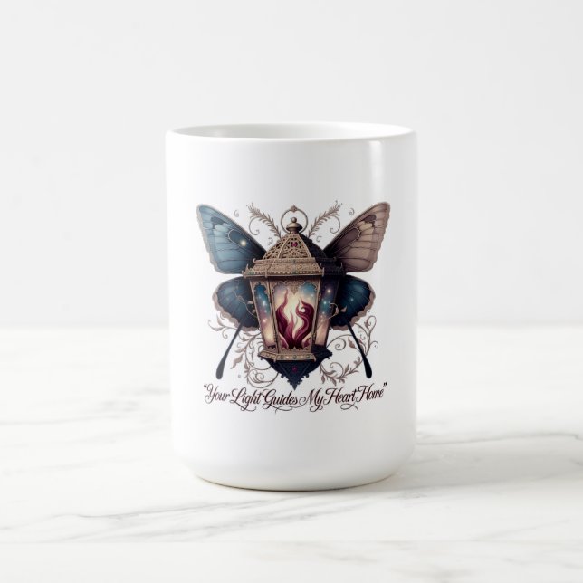 Taza De Café Guiding Light Eternal Flame Lantern Romance Gifts  (Centro)