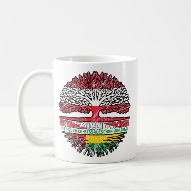 Taza De Café Guinea-Bissau Guinea-Bisauisch Österreich (Izquierda)