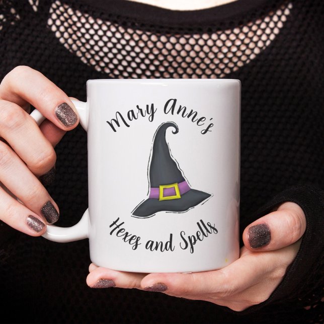Taza De Café Guión caprichoso de Gorra de Halloween (Subido por el creador)