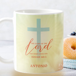 Taza De Café Guión cruzado Ombre personalizado
