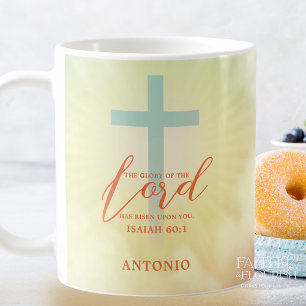 Taza De Café Guión cruzado Ombre personalizado