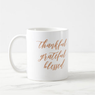 Taza De Café Guión moderno Agradecimiento Agradecimiento al nom