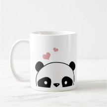 Guión monograma de Cute Panda
