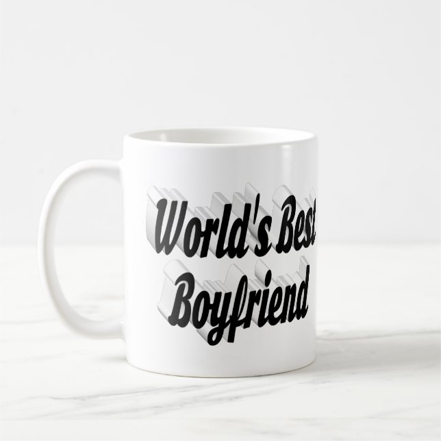 Taza De Café Guión negro para novio (Izquierda)