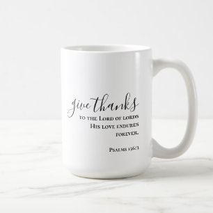 Taza De Café Guión Personalizado personalizado dar gracias al c