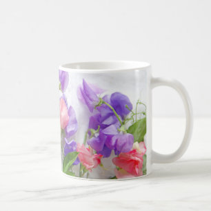 Taza De Café Guisantes de olor con palabras