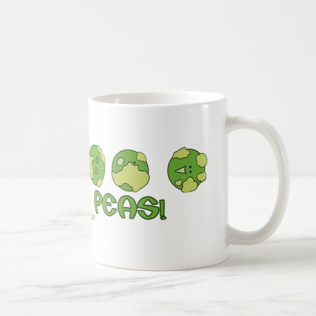 Taza De Café ¡GUISANTES de Wasabi! (Derecha)