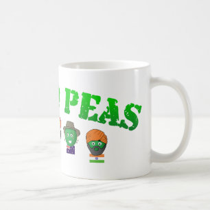 Taza De Café Guisantes del mundo