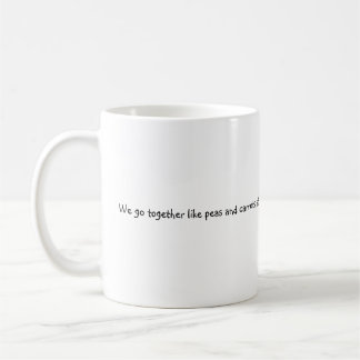 Taza De Café Guisantes y zanahorias