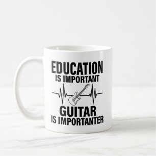 Taza De Café Guitar Divertido Guitarrista Profesor de Música Es