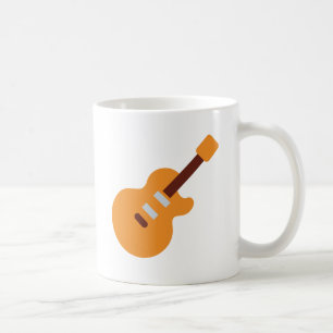 Taza De Café Guitar - Twitter Emoji