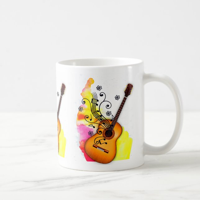Taza De Café Guitarra (Derecha)