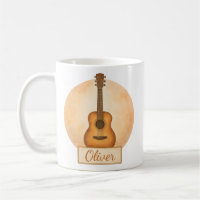 Guitarra Acústica con Nombre Personalizado para Am
