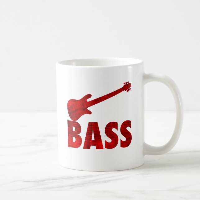 Taza De Café Guitarra baja (Derecha)