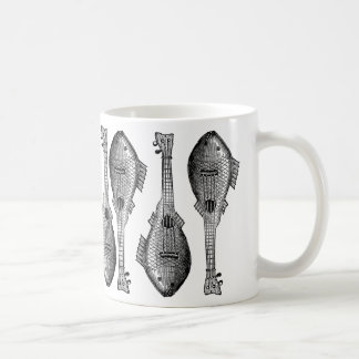 Taza De Café Guitarra de los pescados