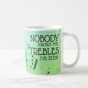 Taza De Café Guitarra De Música Funny Treble Chiste Personaliza