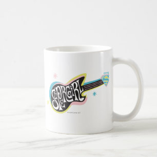 Taza De Café Guitarra de Supergirl