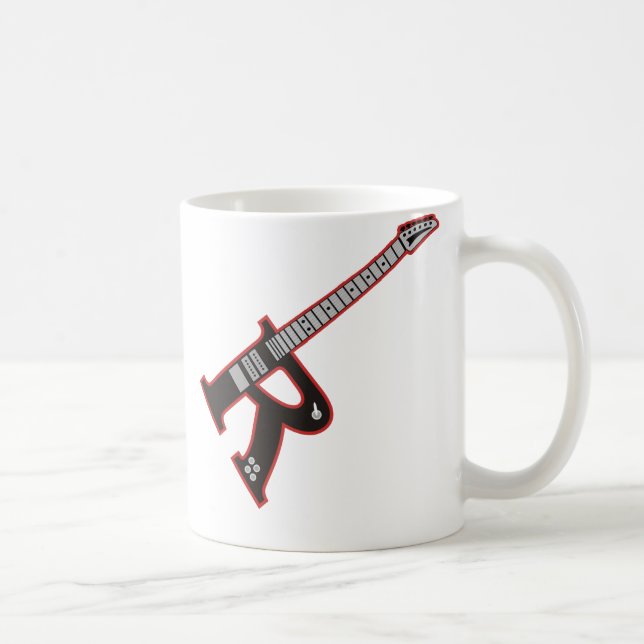 Taza De Café Guitarra R (Derecha)
