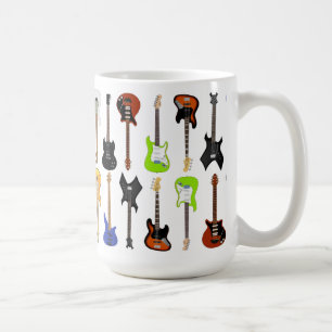 Taza De Café Guitarras