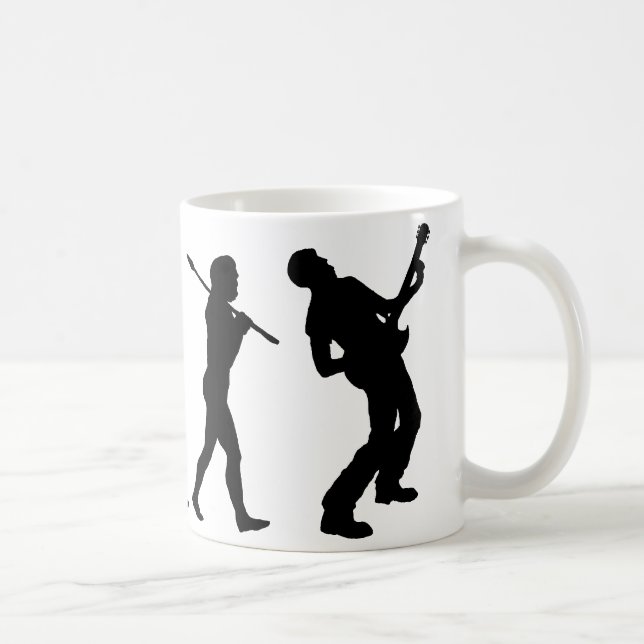 Taza De Café Guitarrista (Derecha)
