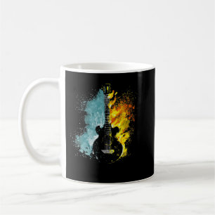 Taza De Café Guitarrista de guitarra para mujeres guitarra eléc