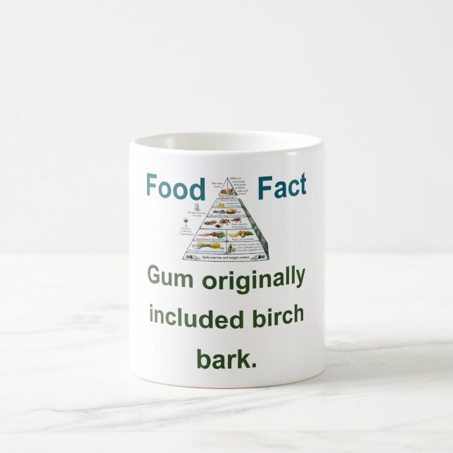 Taza De Café Gum Originalmente Incluida Corteza de Birch - Hech (Centro)