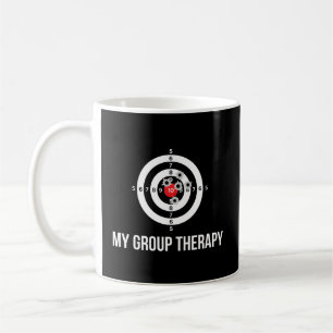 Taza De Café Gun Therapy Shooting Range