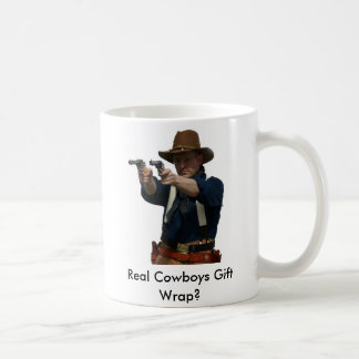 Taza De Café ¿gunfighterMe, papel de regalo real de los