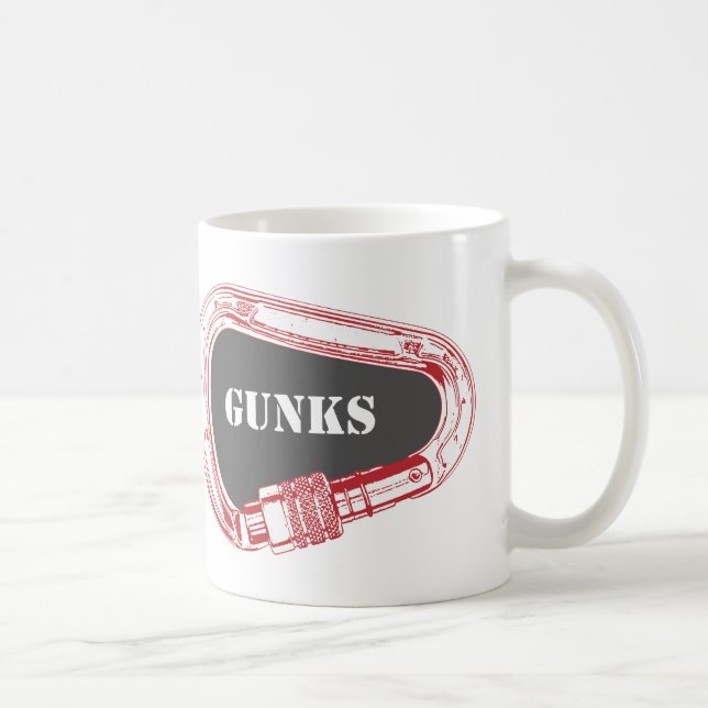 Taza De Café Gunks Climbing Carabiner (Derecha)