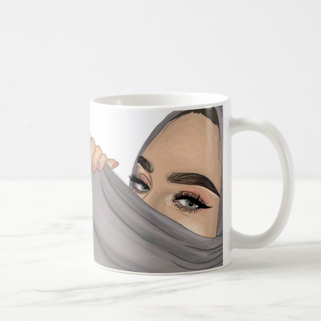 Taza De Café Gurl fresco (Derecha)