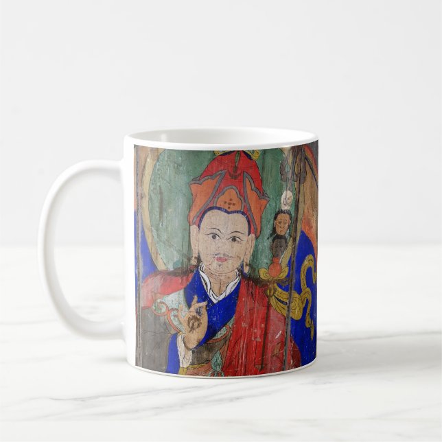 Taza De Café Guru Rinpoche, el Himalaya, Nepal (Izquierda)