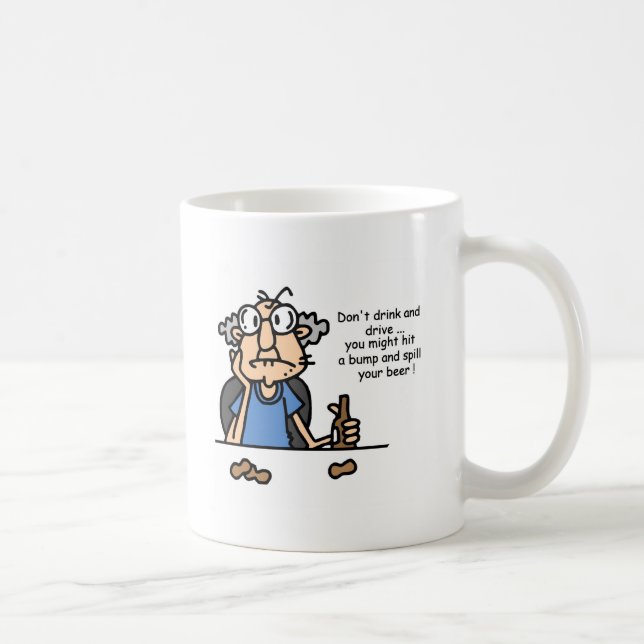 Taza De Café Gus sobre beber y conducir (Derecha)