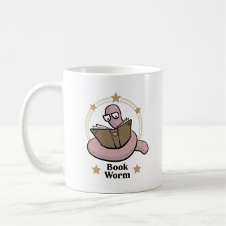 Taza De Café Gusano de biblioteca