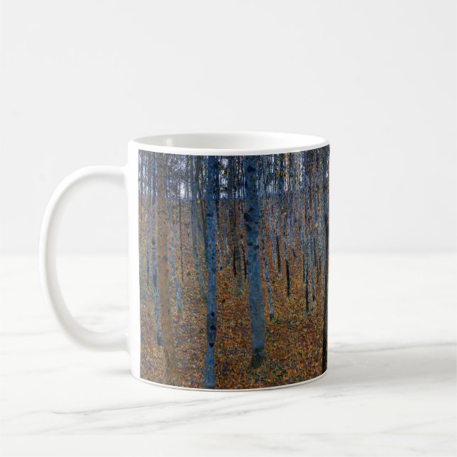 Taza De Café Gustav Klimt - Beech Grove I (Izquierda)