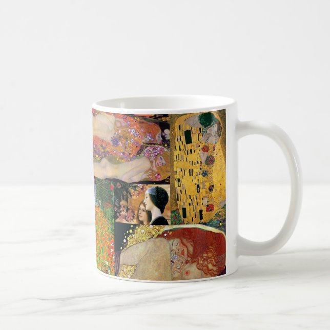 Taza De Café Gustav Klimt , Collage (Derecha)