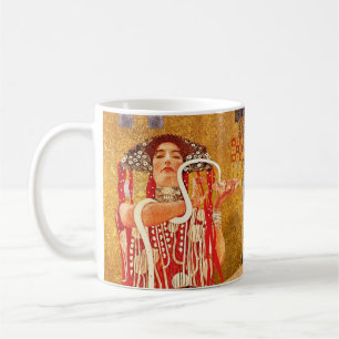 Taza De Café Gustav Klimt, cuadros Collage, arte combinado