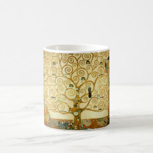 Taza De Café Gustav Klimt El Árbol De La Vida Viejo Art Nouveau