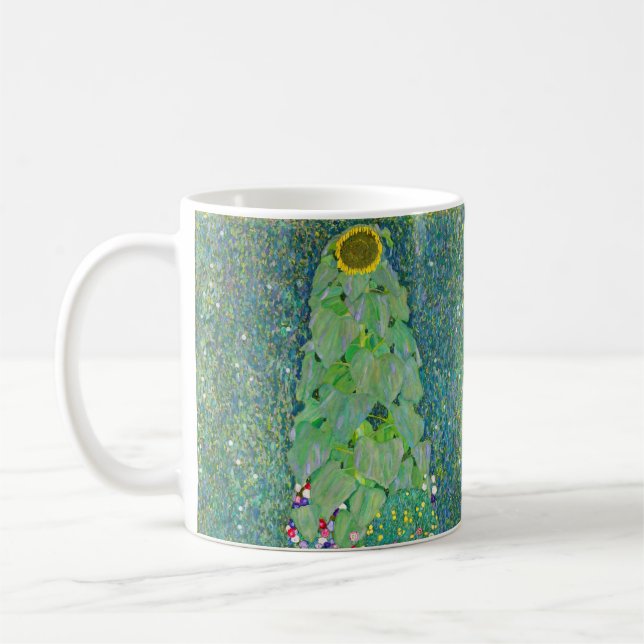Taza De Café Gustav Klimt - El Girasol (Izquierda)