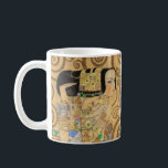Taza De Café Gustav Klimt - Expectativa, Frieze Stoclet<br><div class="desc">El árbol de la vida,  Stoclet Frieze,  Expectation - Gustav Klimt,  Cardboard,  1909</div>