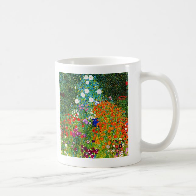 Taza De Café Gustav Klimt , “ Farm Garden ” (Derecha)