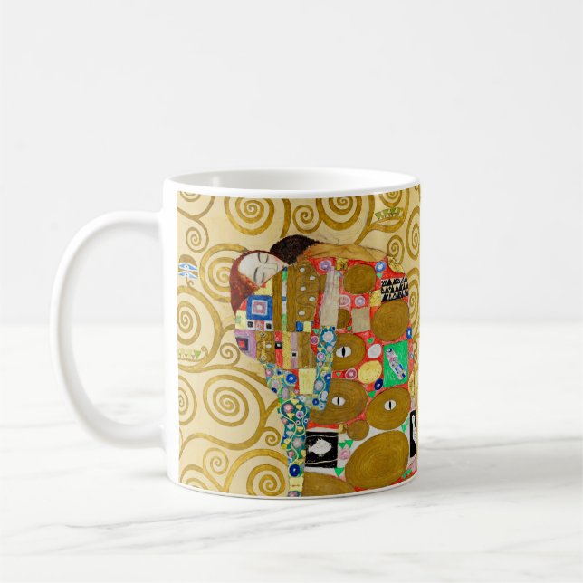 Taza De Café Gustav Klimt Fulfillment Nouveau Couple