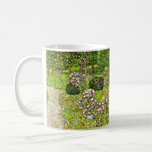 Taza De Café Gustav Klimt Orchard con Rosas