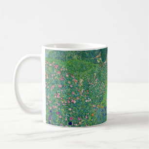 Taza De Café Gustav Klimt - Paisaje de jardín italiano