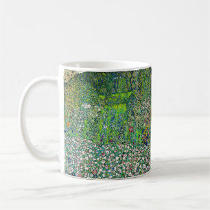 Taza De Café Gustav Klimt - Paisaje hortícola y cima de una col
