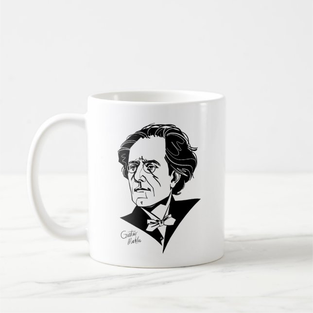 Taza De Café Gustav Mahler (Izquierda)