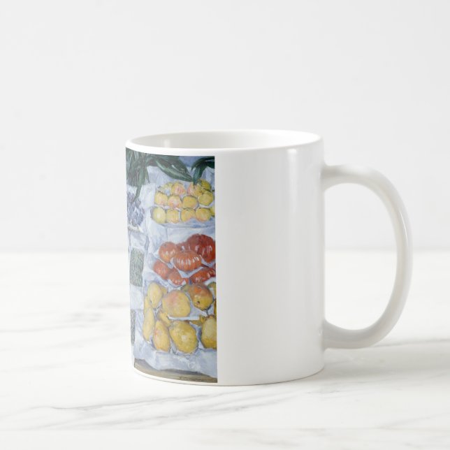 Taza De Café Gustave Caillebotte - Fruta mostrada en un stand (Derecha)