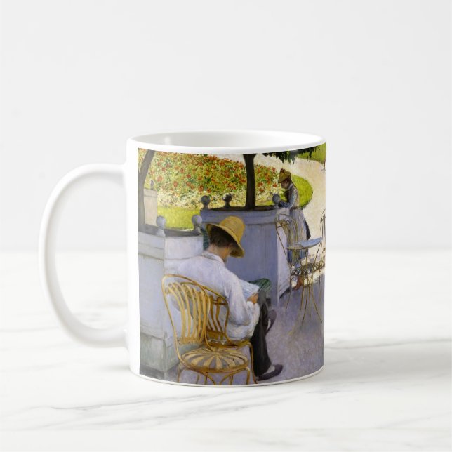 Taza De Café Gustave Caillebotte - Los árboles Naranjas (Izquierda)