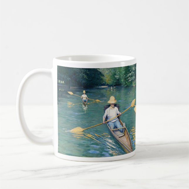 Taza De Café Gustave Caillebotte - Saltos en los Yerres (Izquierda)